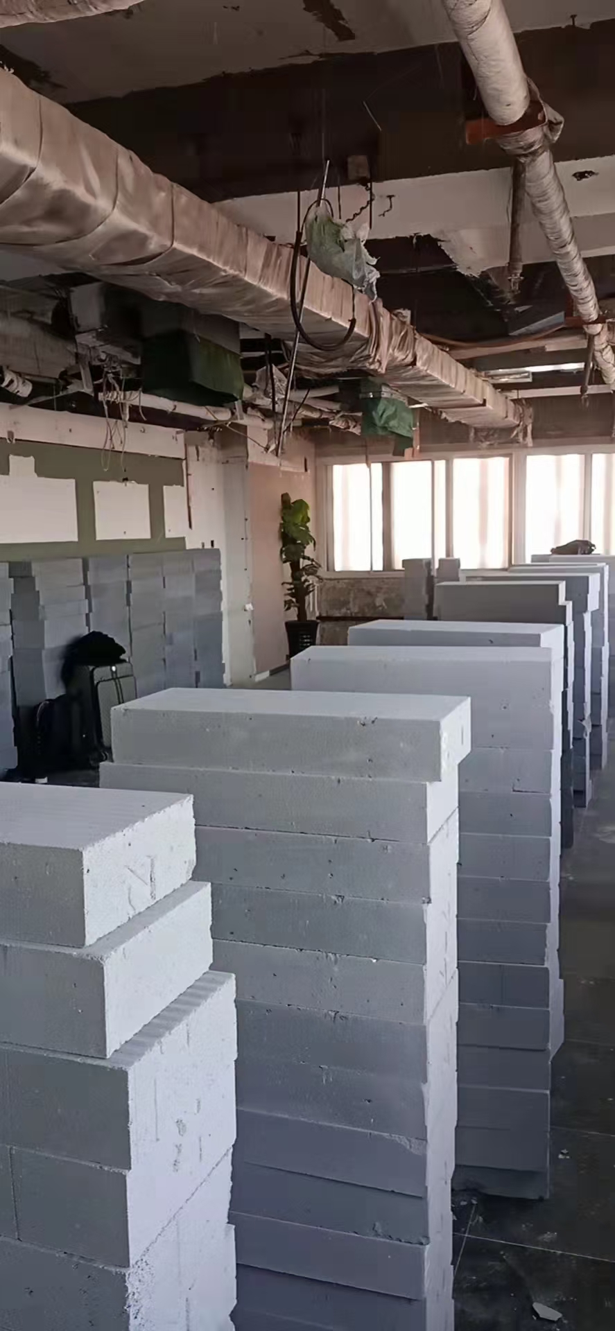加气砖隔墙墙体质感参考